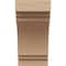 Ekena Millwork 5"W x 5"D x 10"H Wide Pescadero Rough Cedar Woodgrain TimberThane Corbel, Primed Tan CORUR05X05X10PECRCPR - alternate 3